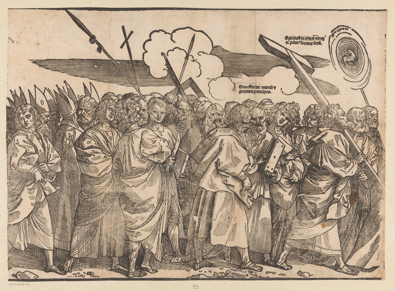 Triumph of Christ (second part) by Anonymous