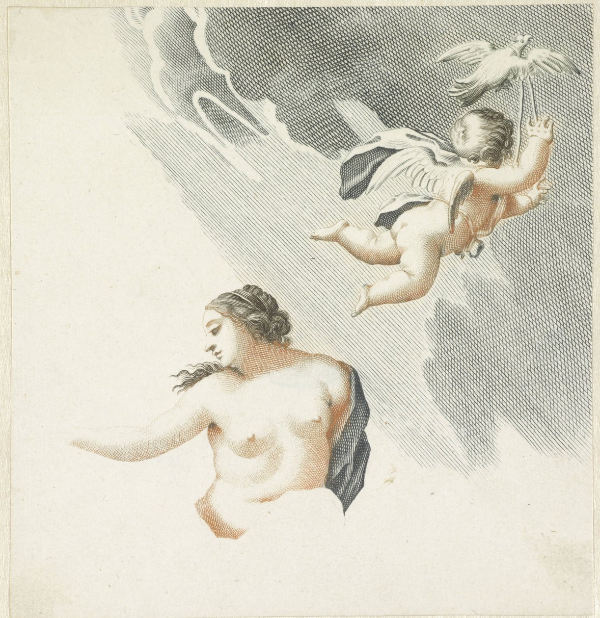 Venus and Cupid by Anonymous