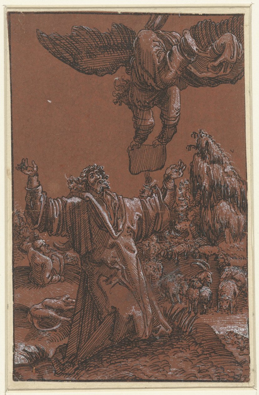 Annunciation to Joachim of the Birth of Mary by Anonymous
