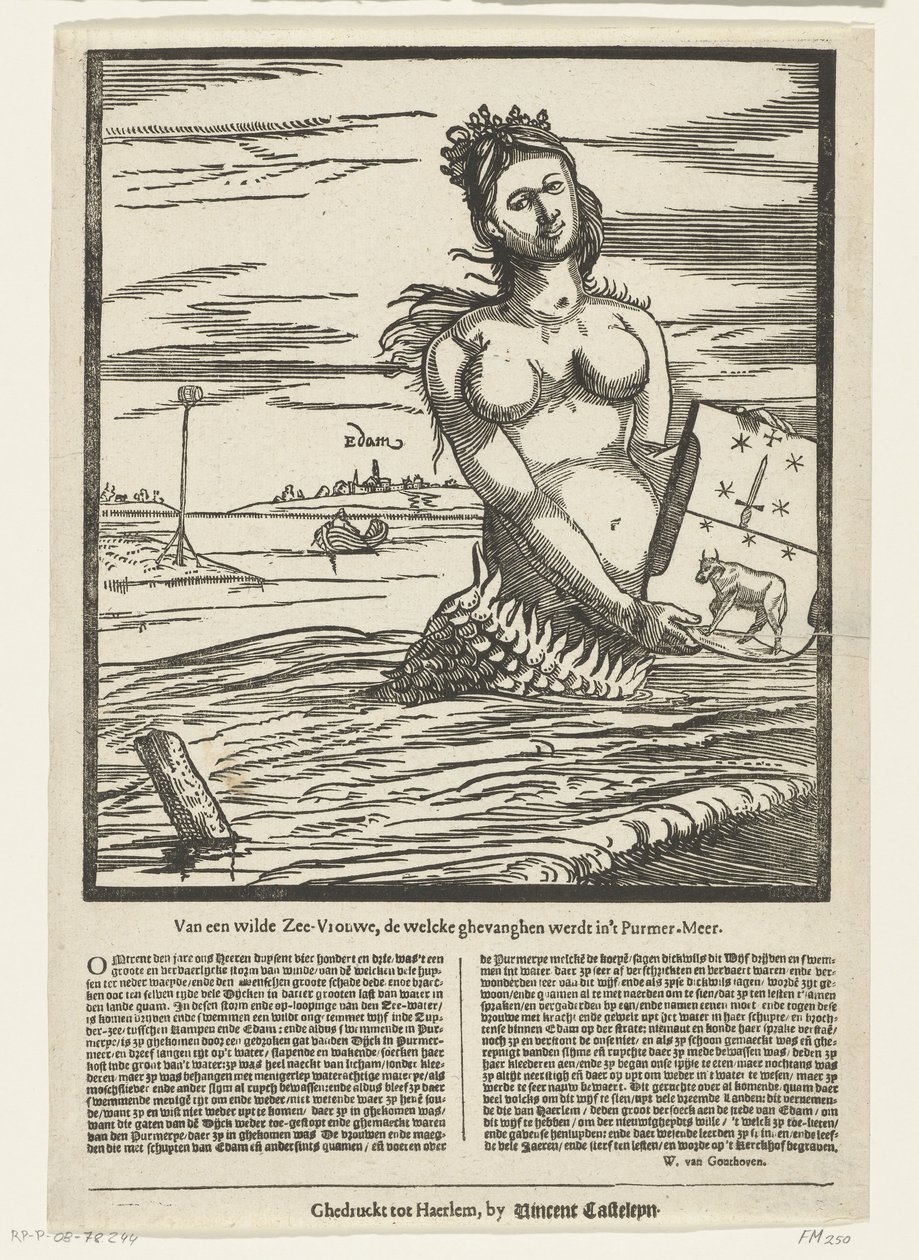 Mermaid of Edam, 1403 by Anonymous