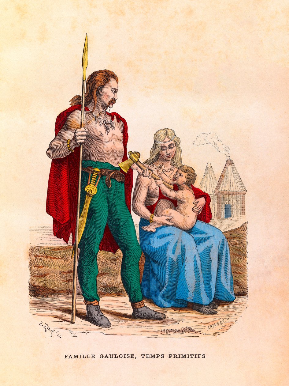 A Gaulish Family During Antiquity by Anonymous Anonymous