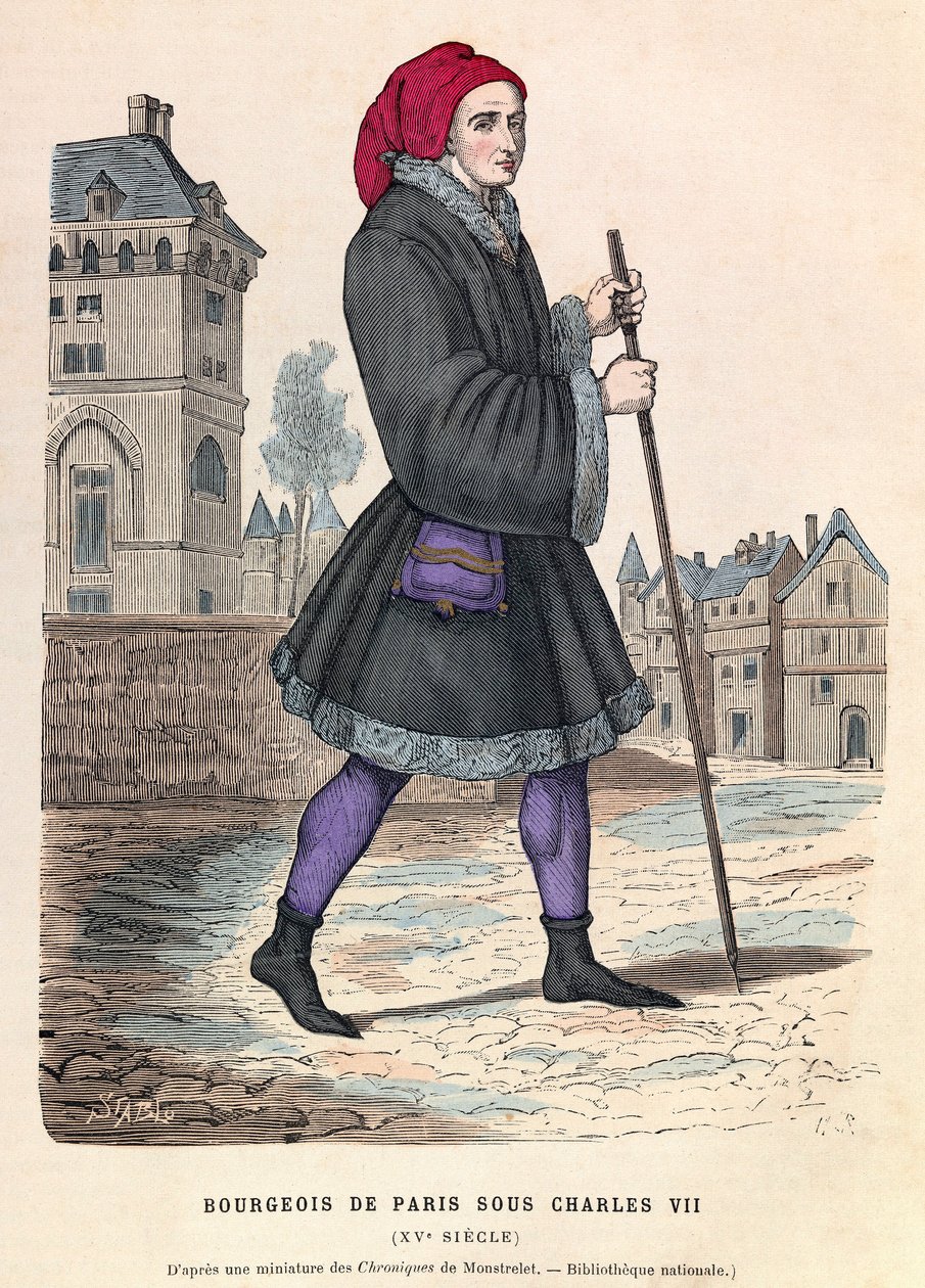 A Bourgeois of Paris Under the Reign of King Charles VII by Anonymous Anonymous