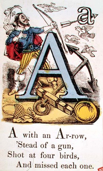 A with an Arrow by Anonymous Anonymous
