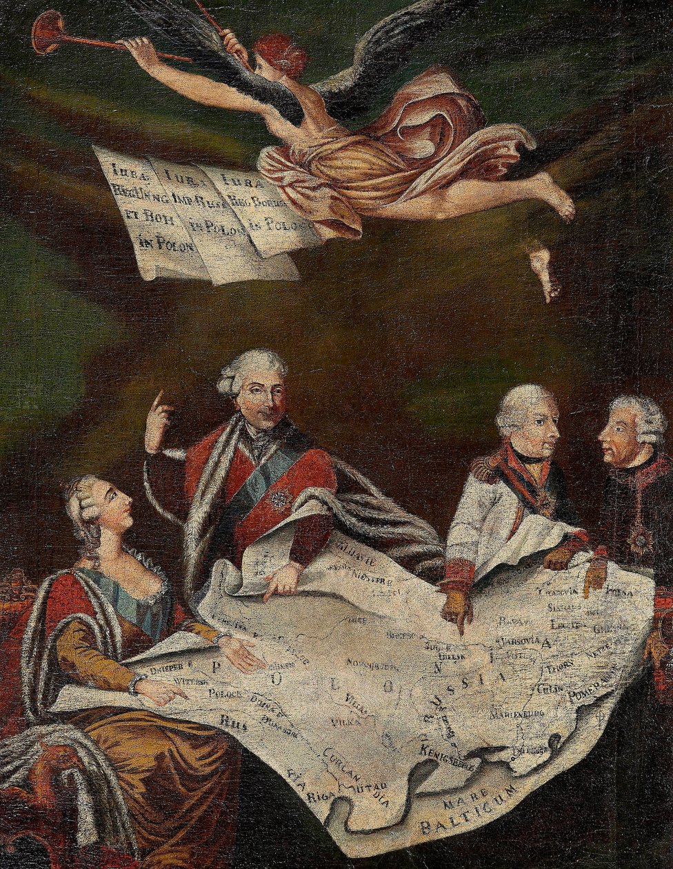 Allegory of the Partition of Poland by Anonymous Anonymous