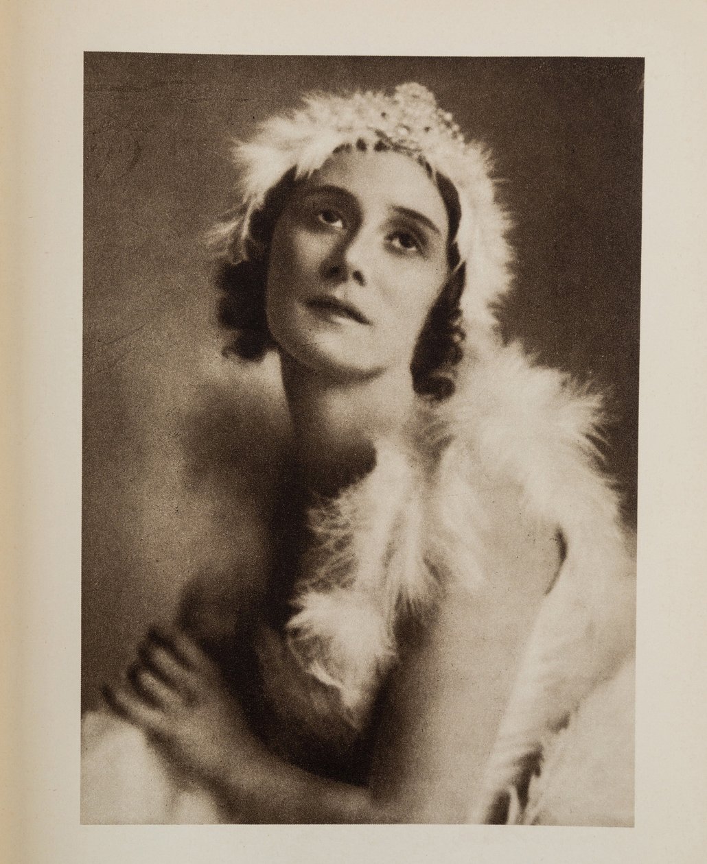 Anna Pavlova in the ballet The Dying Swan by Camille Saint-Saens by Anonymous Anonymous