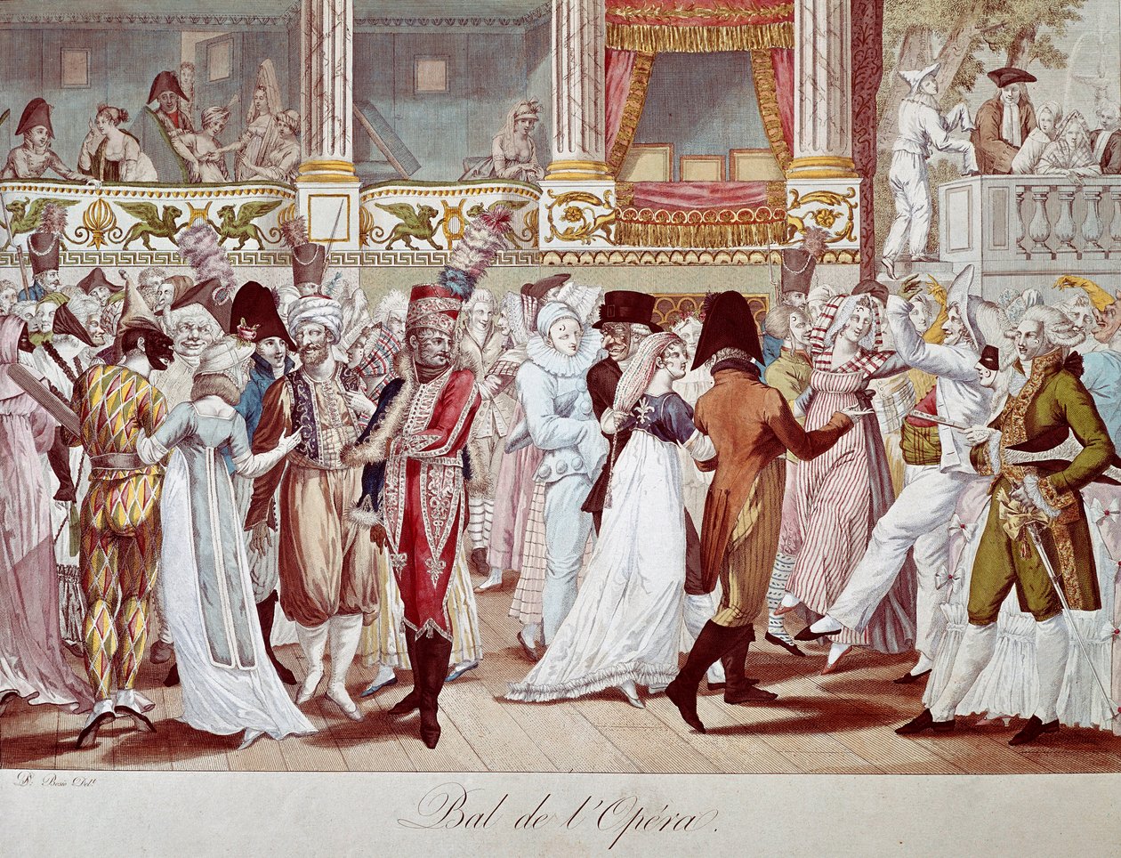 Ball Mask at the Paris Opera by Anonymous Anonymous