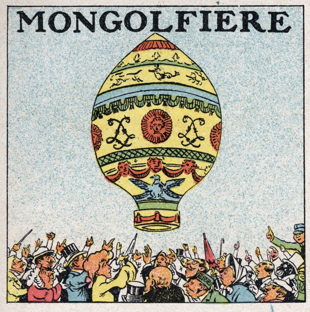 Balloons: the balloon of the Montgolfier brothers on September 19 by Anonymous Anonymous