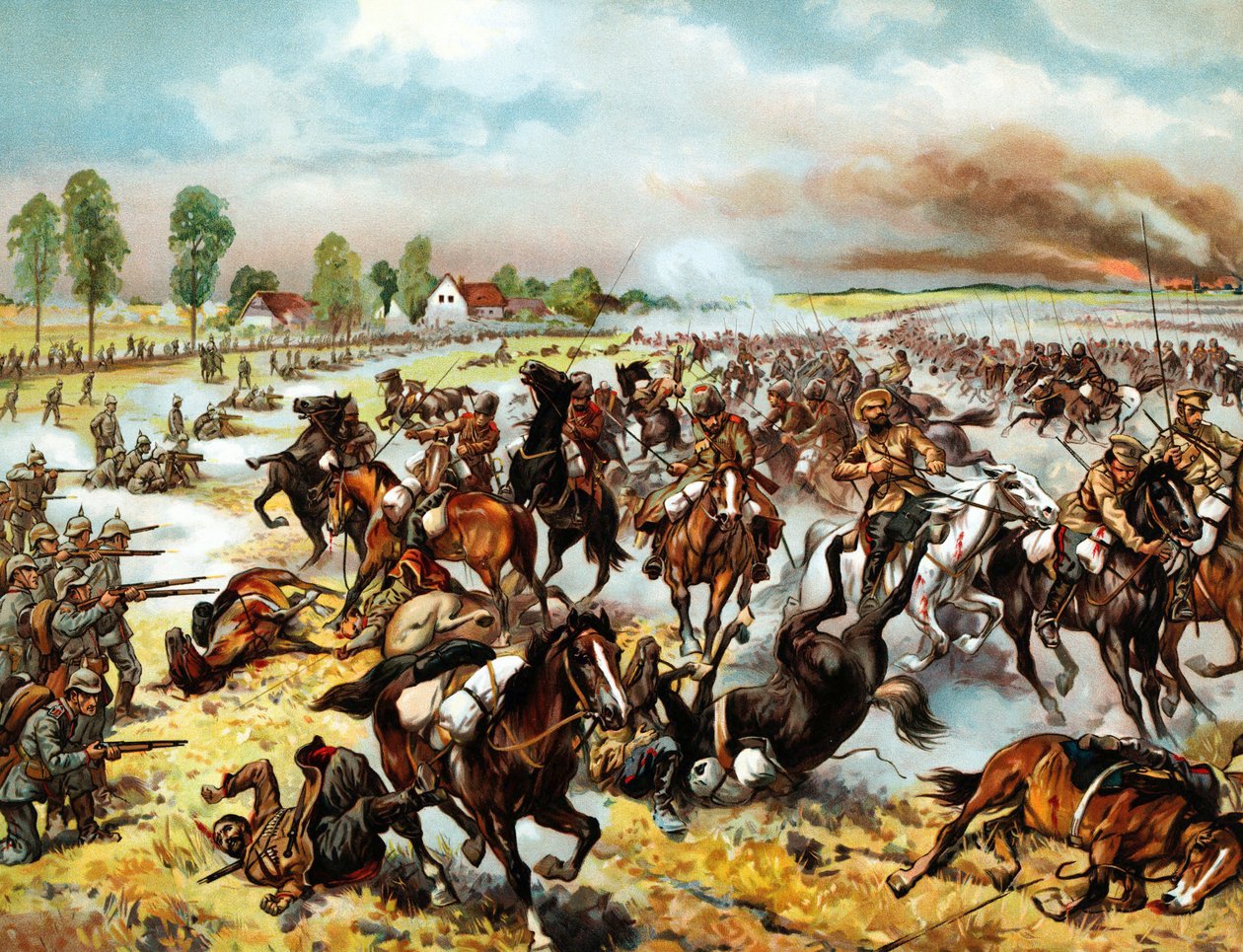 The Battle of Tannenberg, August 1914 by Anonymous Anonymous