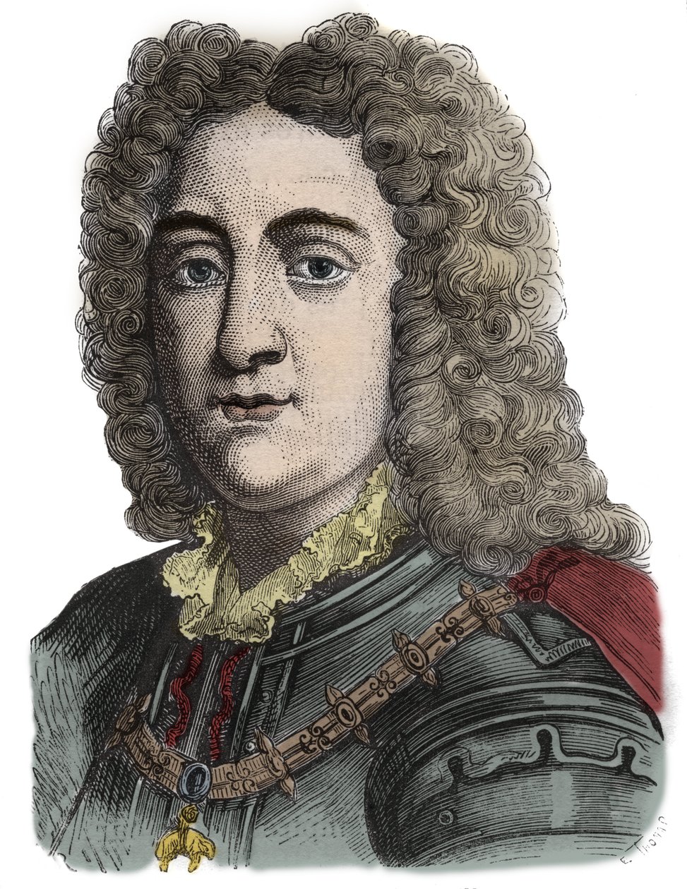 Charles VI, Holy Roman Emperor - Charles of Habsburg - Engraving by Anonymous Anonymous