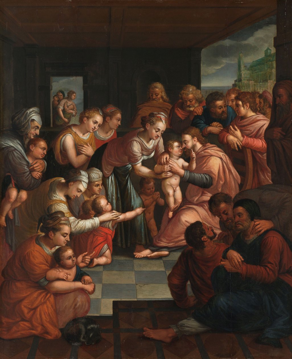 Christ Blessing the Children, c.1570 by Anonymous Anonymous