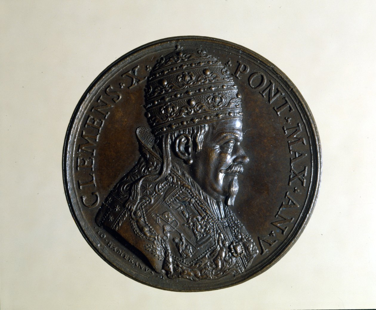 Clement X (1590 - 1676). Bronze Medal by Anonymous Anonymous