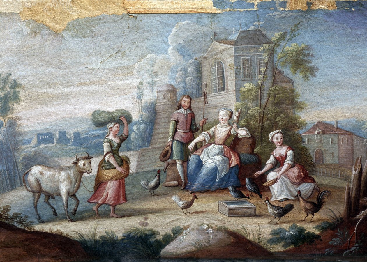 Country Scene by Anonymous Anonymous