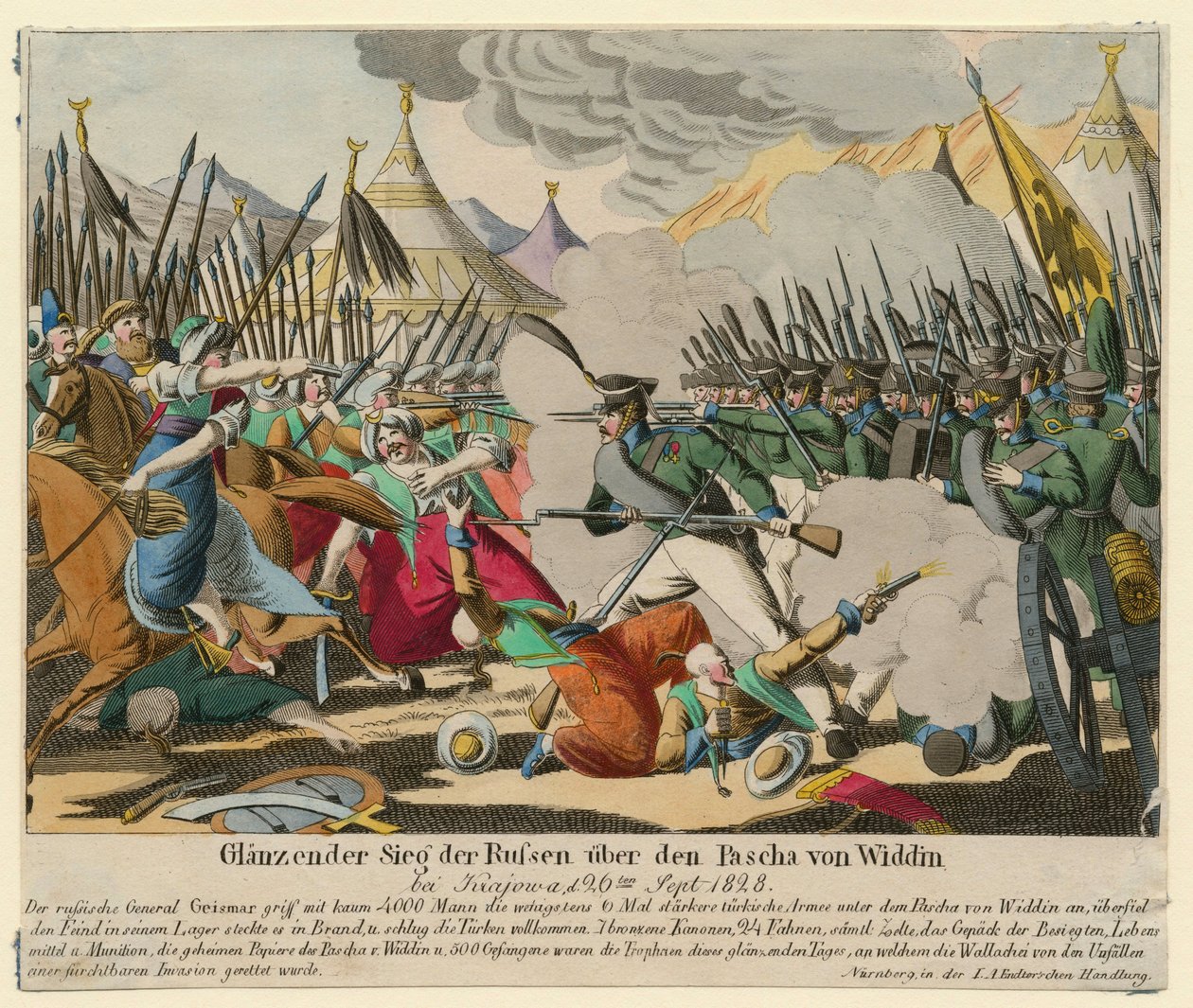 Brilliant Victory of the Russians over the Pasha of Vidin by Anonymous Anonymous