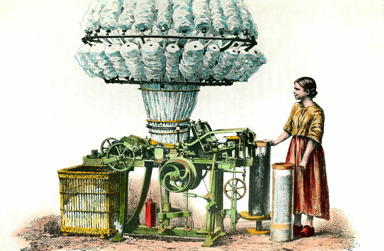 Habner comber used to spin wool by Anonymous Anonymous