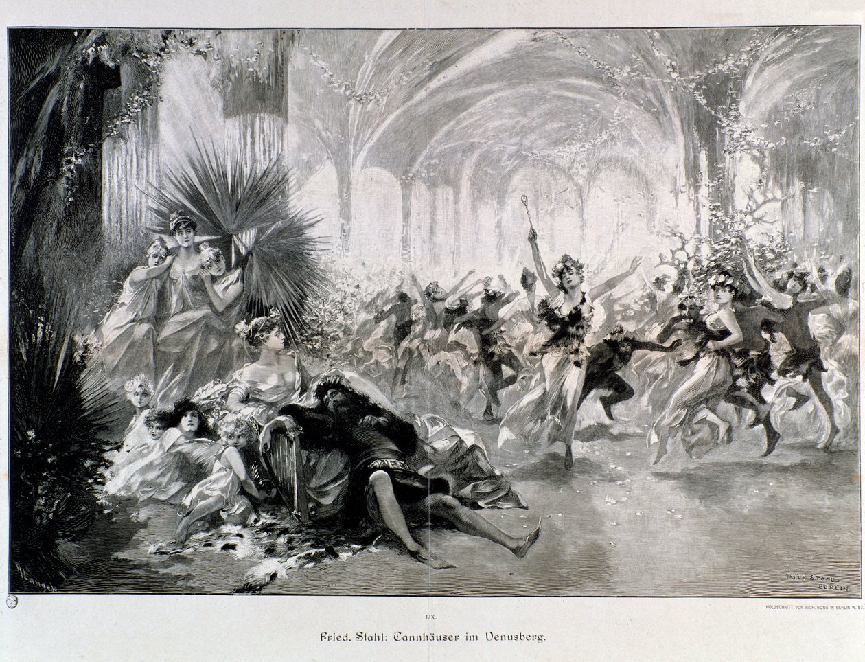 Illustration for Tannhauser by Wagner by Anonymous Anonymous