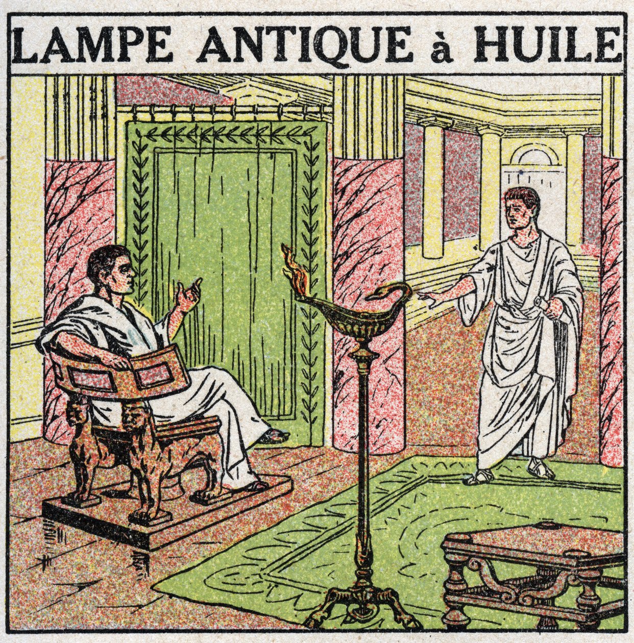 Light sources: oil lamp used in Antiquity by Anonymous Anonymous