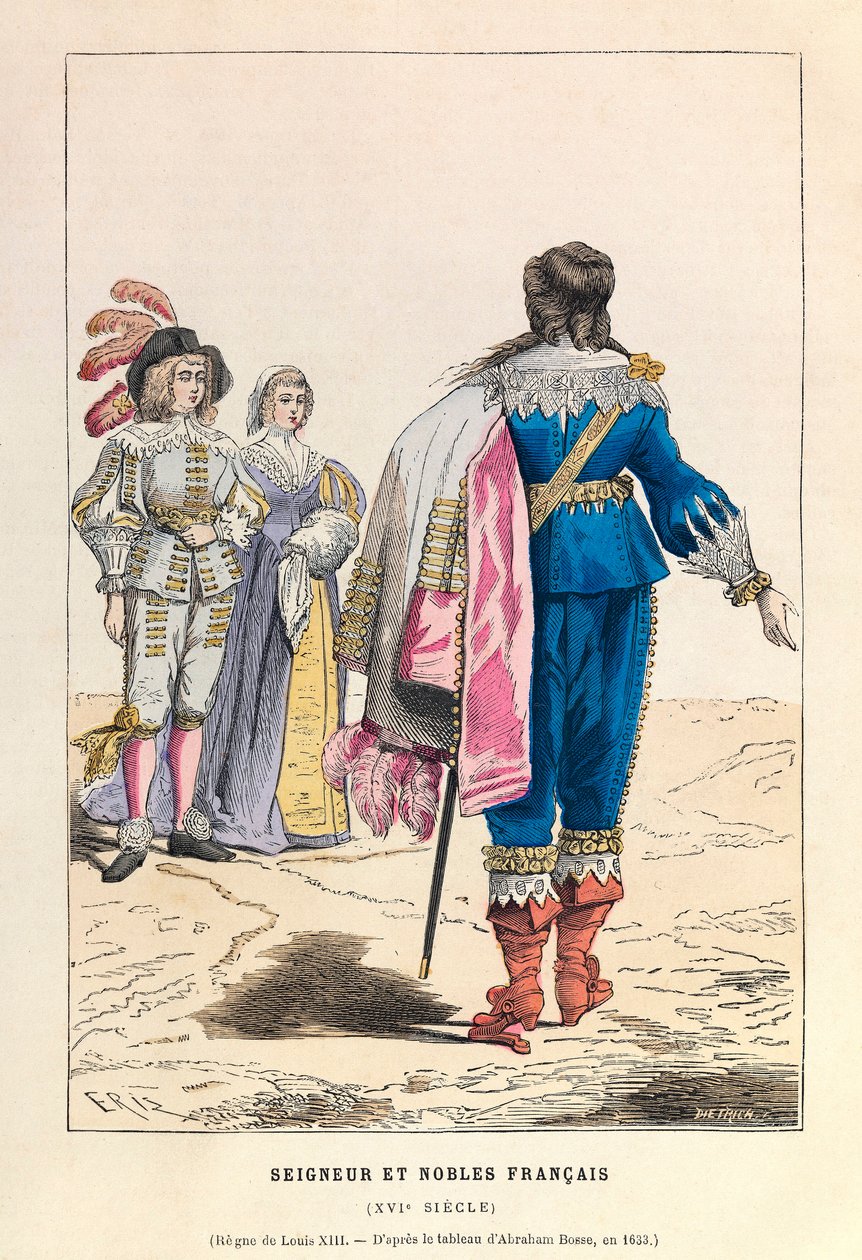 Lord and Nobles French in the 16th Century by Anonymous Anonymous