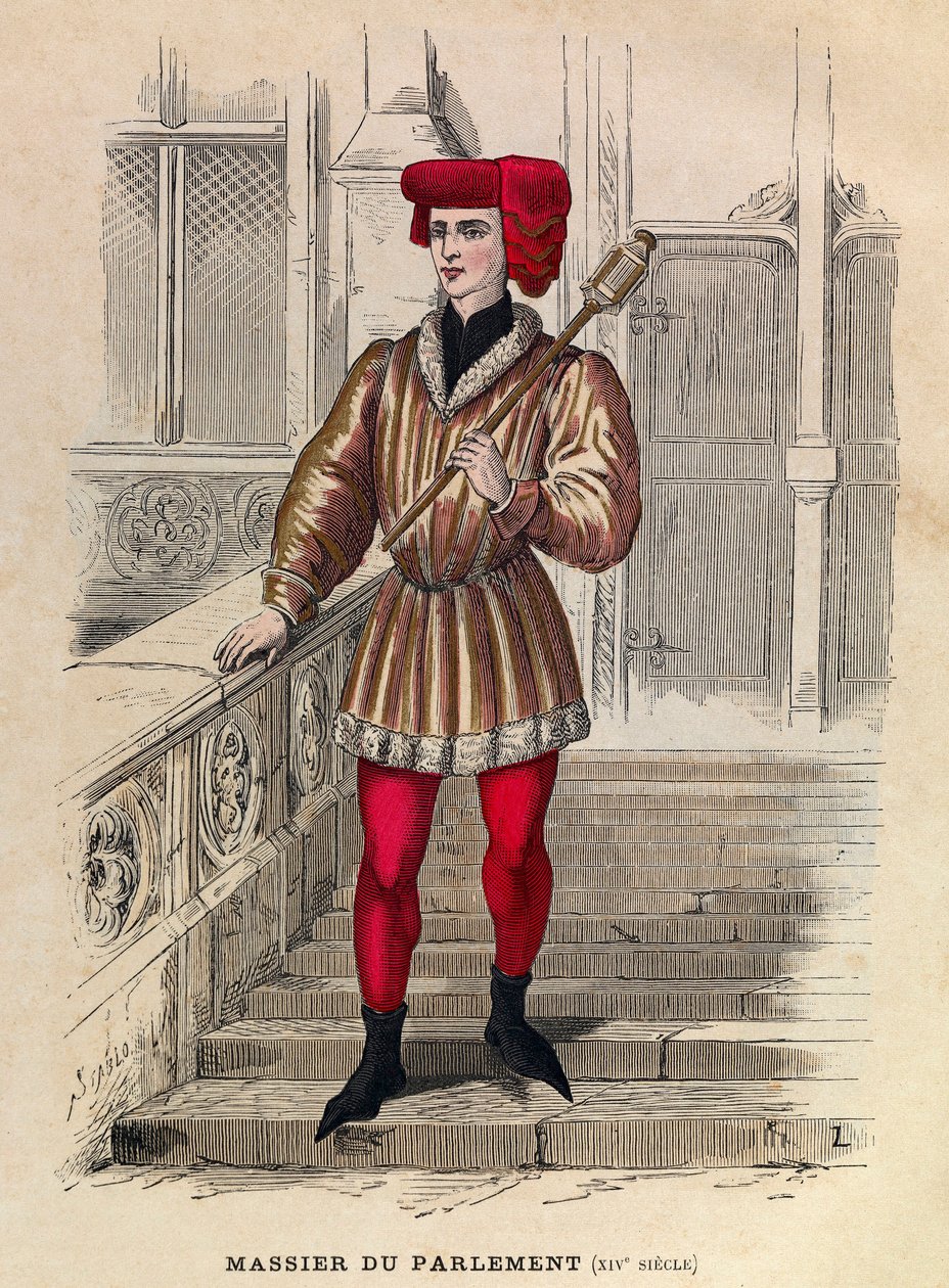 Mace Bearer of the Paris Parlement by Anonymous Anonymous