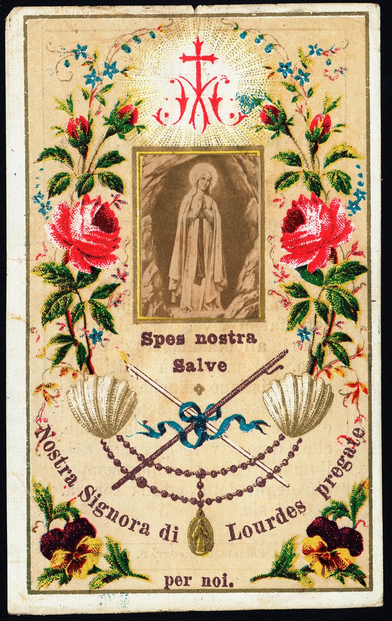 Our Lady of Lourdes by Anonymous Anonymous
