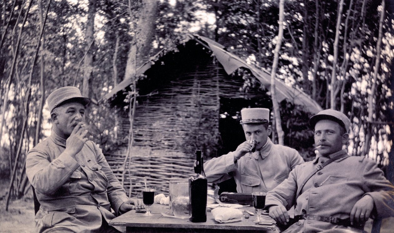 Photograph from a Personal Album of an Infantry Lieutenant During the ...
