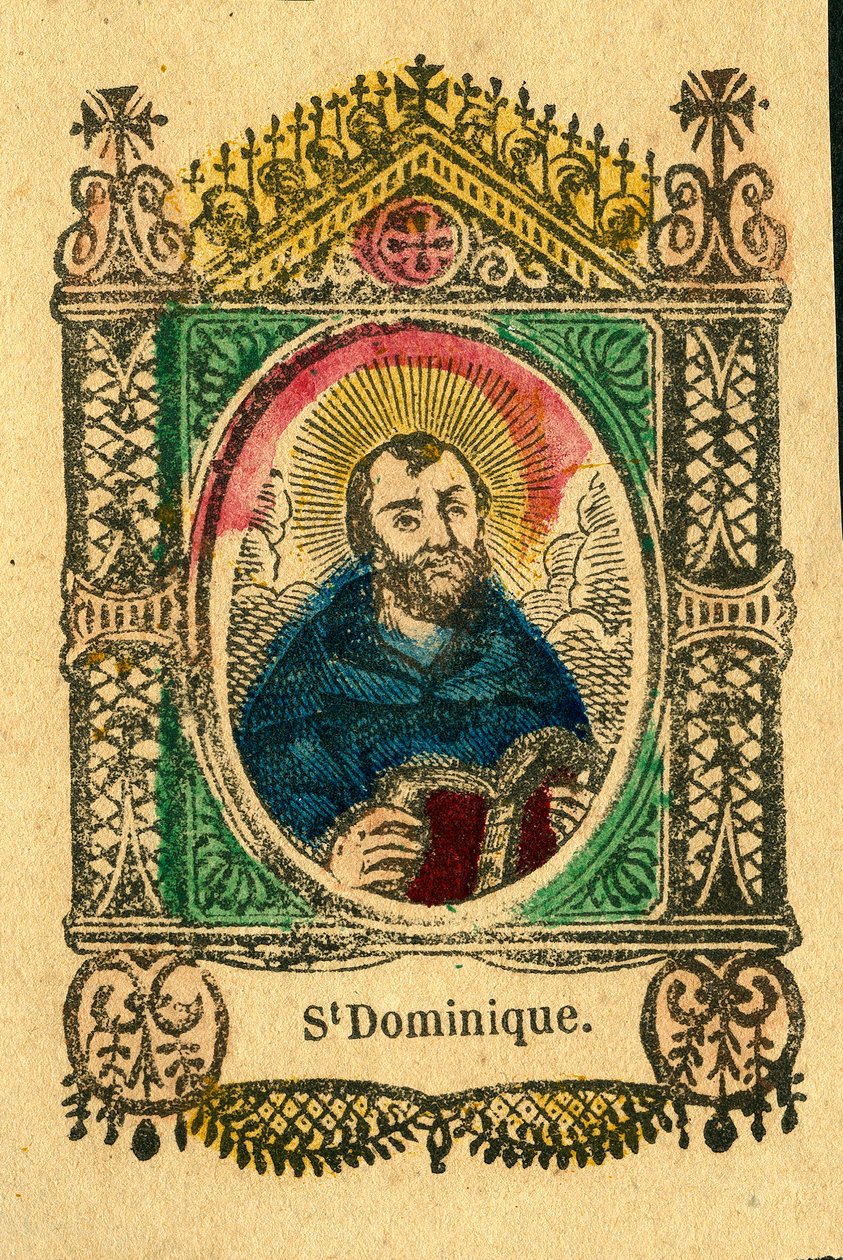 Saint Dominic, founder of the Dominican Order by Anonymous Anonymous