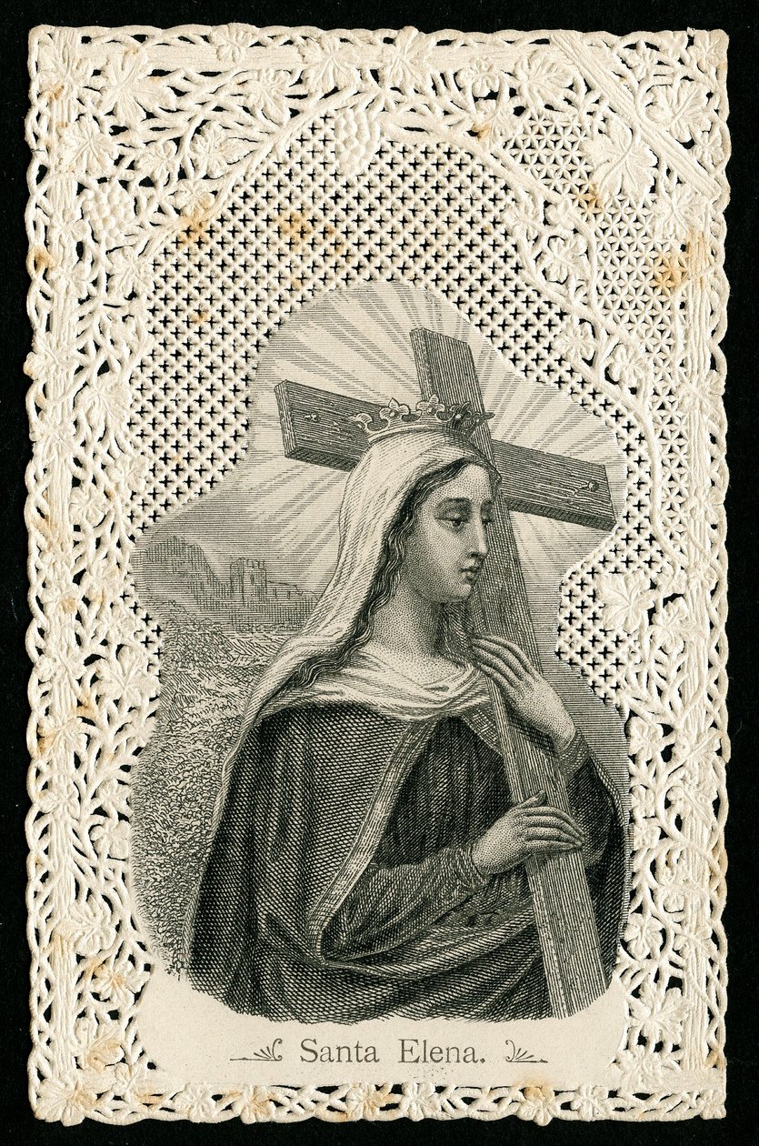 Pious image: St Helena, mother of Constantine the great by Anonymous Anonymous