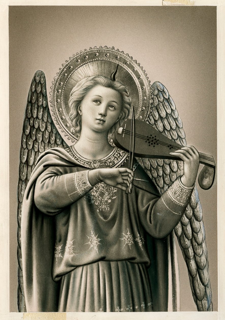 A Musician Angel by Anonymous Anonymous