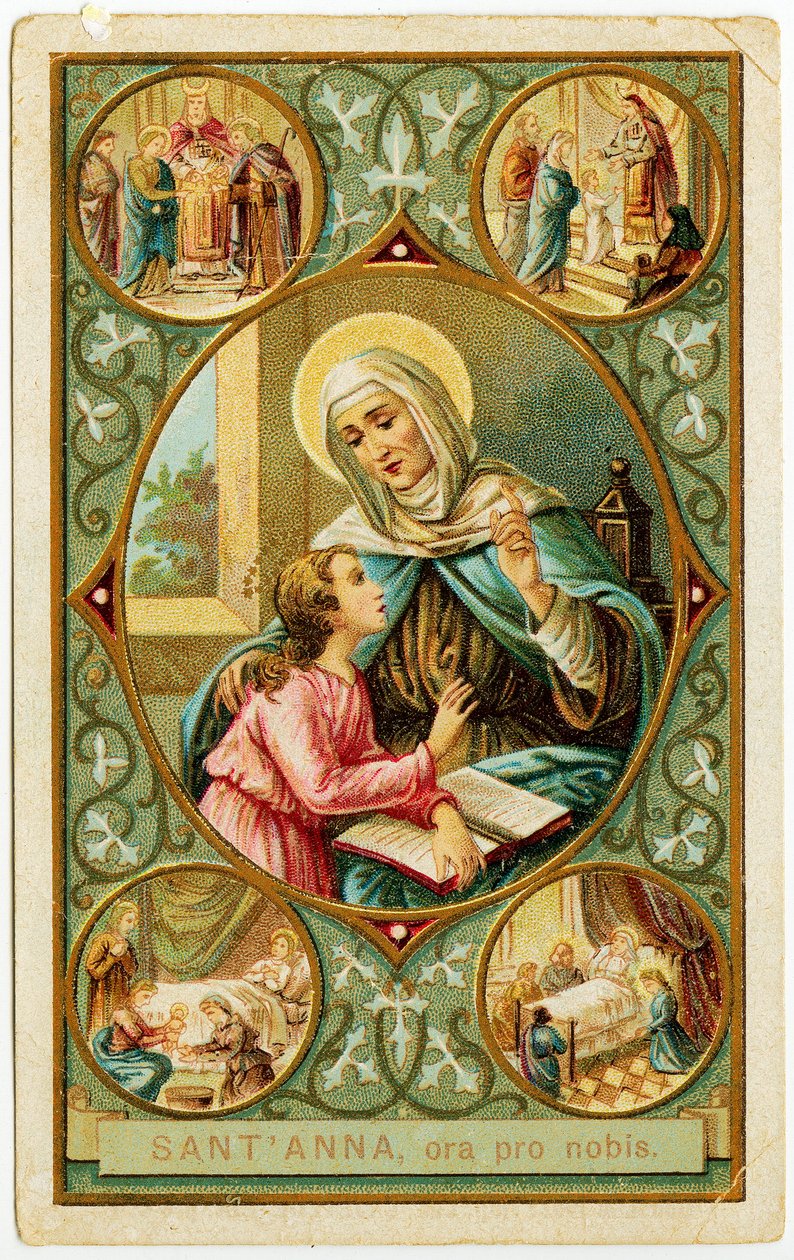 Scenes from the Life of St Anne: The Wedding, the Birth of Mary, the Presentation to the Temple, and the Death by Anonymous Anonymous