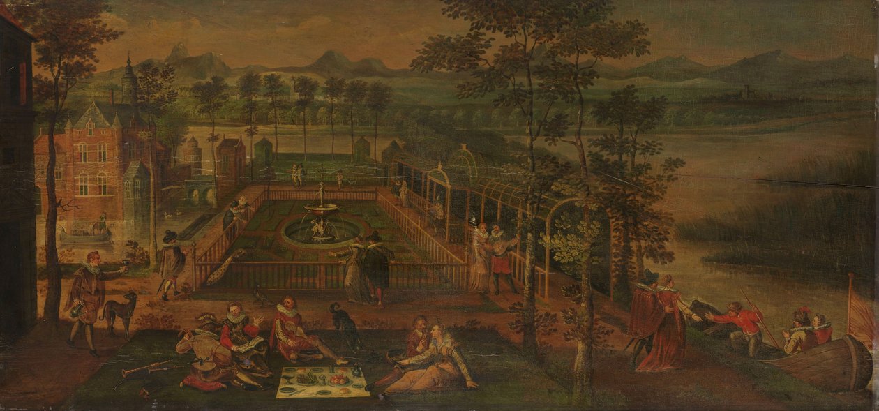 Pleasure Garden by Anonymous Anonymous