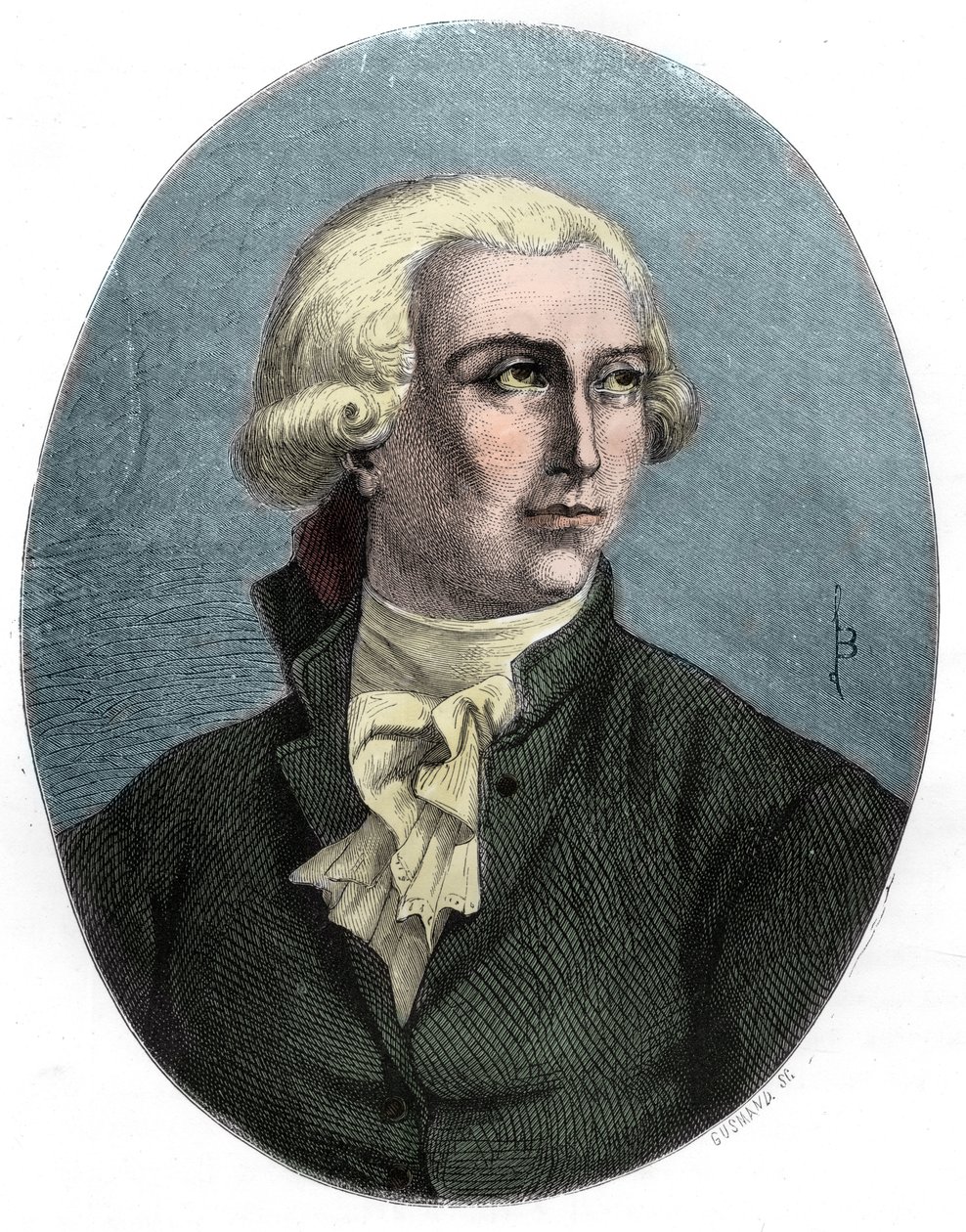 Portrait of Antoine Laurent Lavoisier, French chemist by Anonymous Anonymous