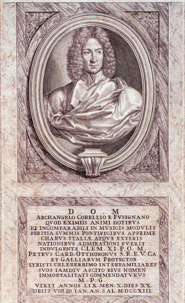 Portrait of Arcangelo Corelli by Anonymous Anonymous