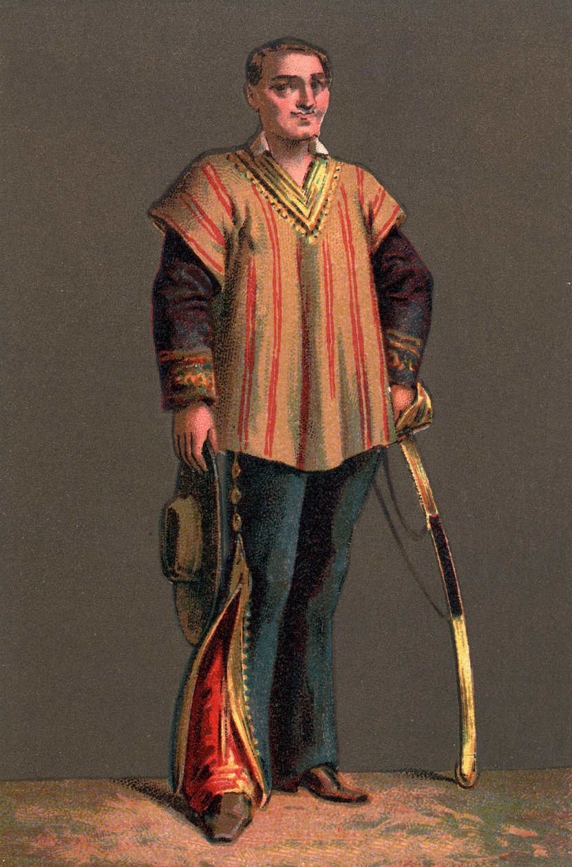 Portrait of BENITO PABLO JUAREZ (1806-1872) Mexican statesman and revolutionary. Chromolithography Private collection by Anonymous Anonymous