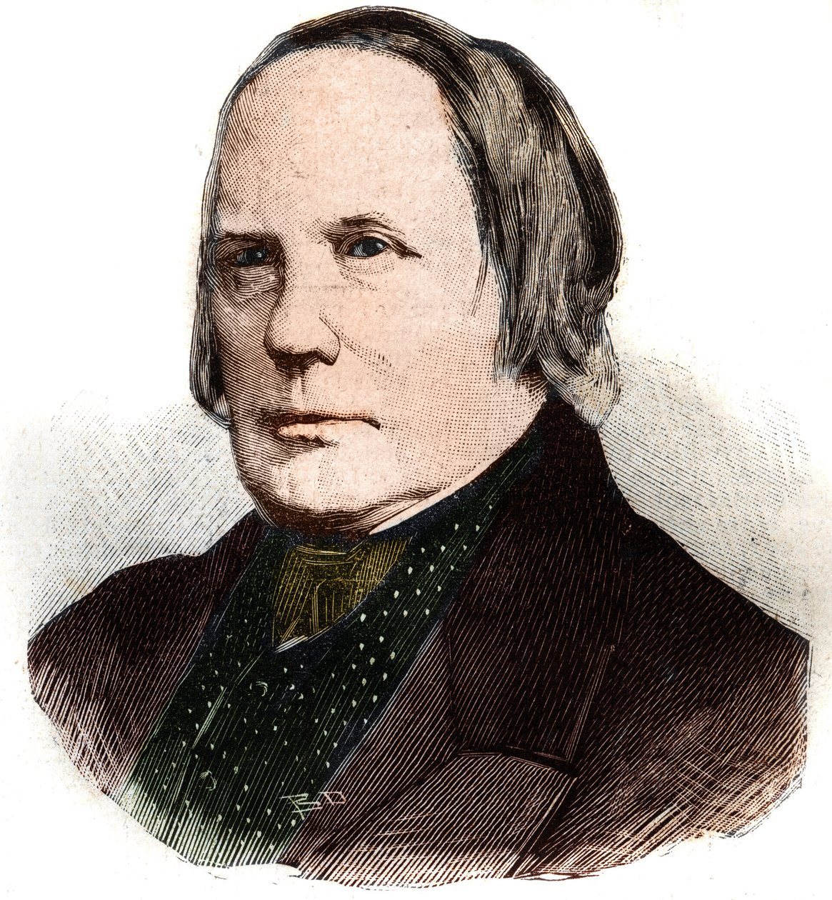 Portrait of Edgar Quinet, French writer and historian. In Le Petit Parisien by Anonymous Anonymous