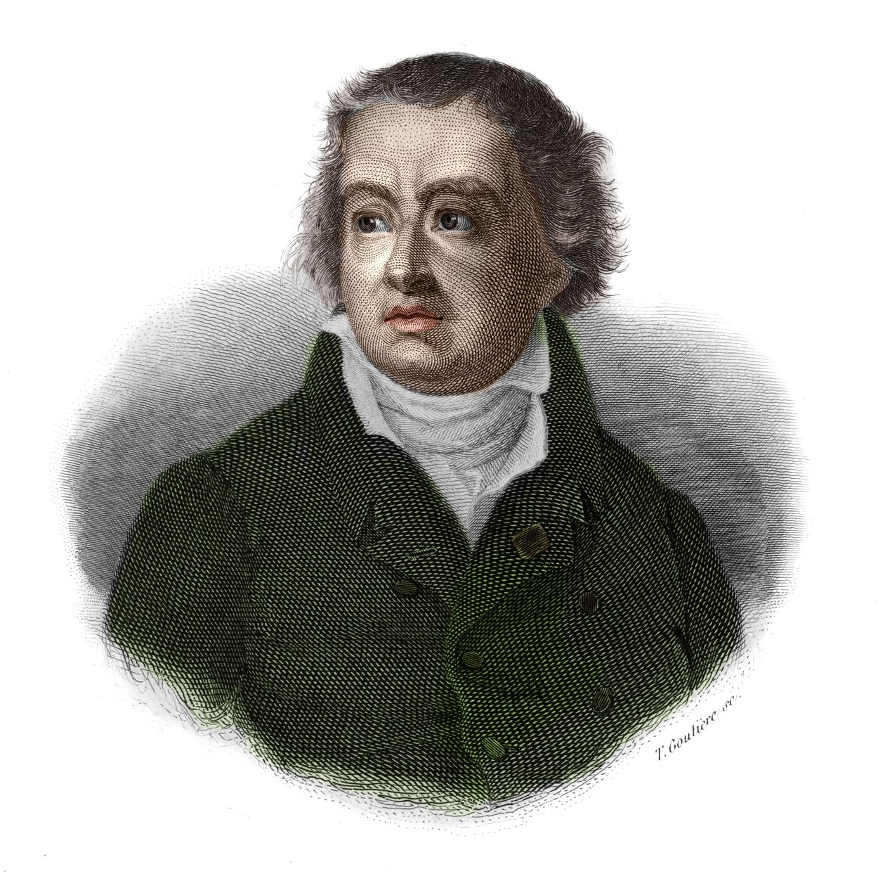 Portrait of Francois Alexandre Frederic de La Rochefoucauld, Duke of Liancourt, then Duke of La Rochefoucauld (1747-1827) in Portraits et histoire des hommes utile: hommes et femmes de tous pays et de tous conditions, qui have by Anonymous Anonymous
