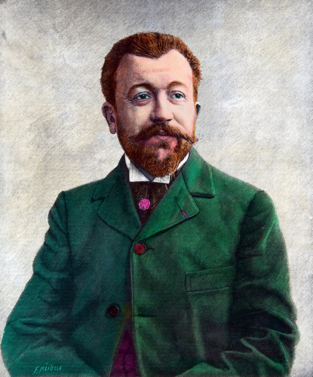 Portrait of Henri Lavedan (1859-1940) Journalist and Playwright - Private Collection by Anonymous Anonymous