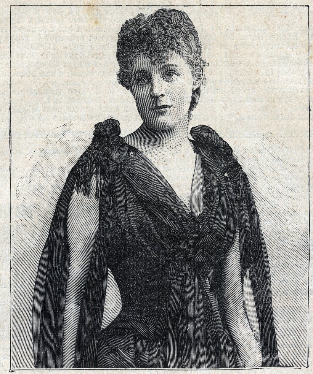 Portrait of Maud Gonne by Anonymous Anonymous