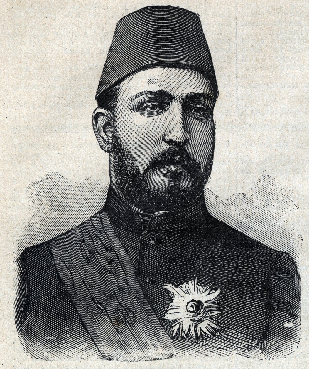 Portrait of Muhammad Tawfiq (or Mohammed Tawfik) by Anonymous Anonymous