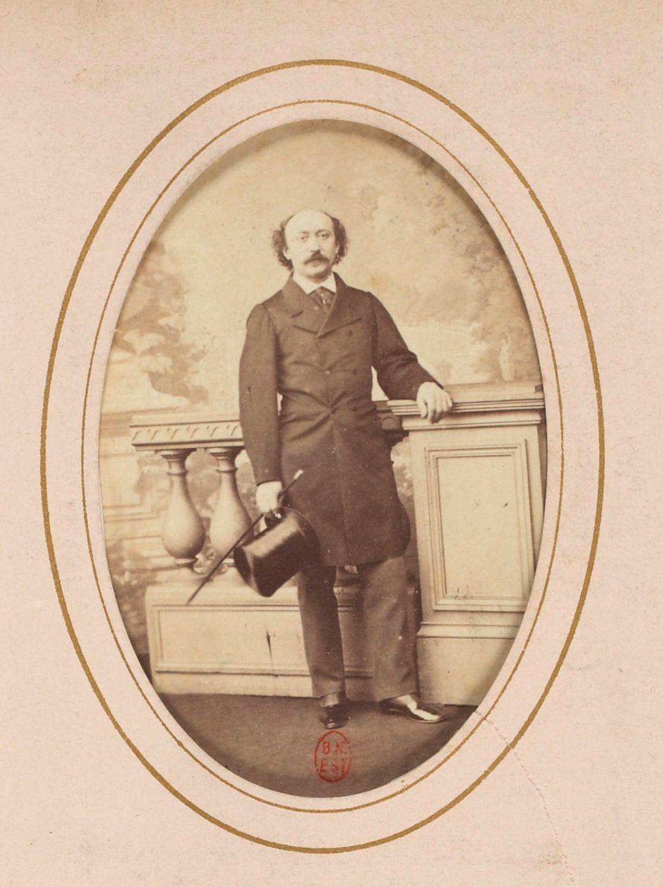 Portrait of the composer Luigi Arditi (1822-1903) by Anonymous Anonymous