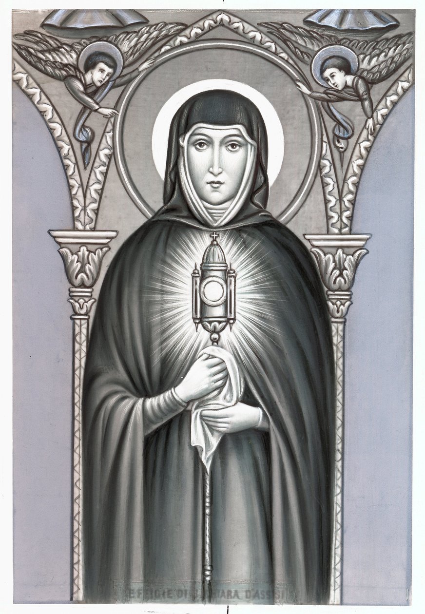 Representation of Saint Claire of Assisi by Anonymous Anonymous