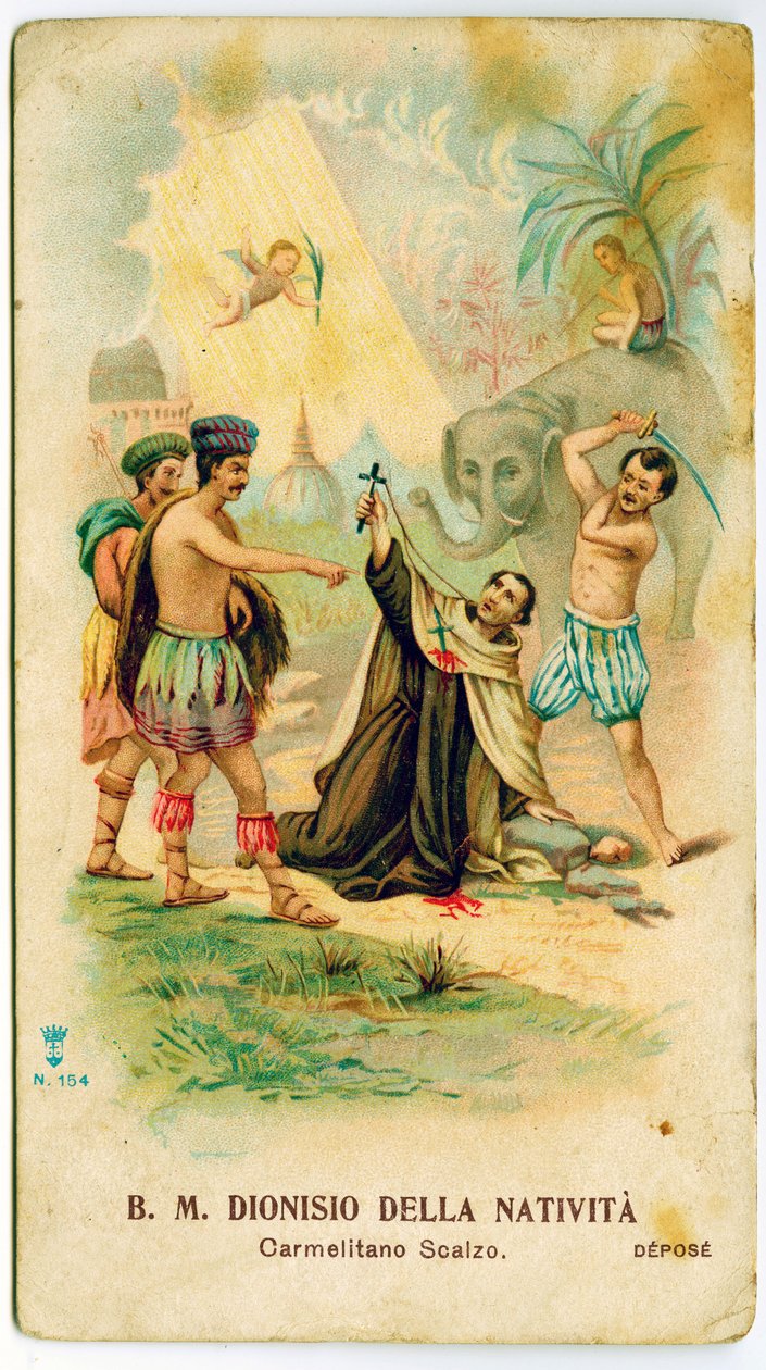 Saint Denis of the Nativity (Blessed Peter Berthelot) by Anonymous Anonymous