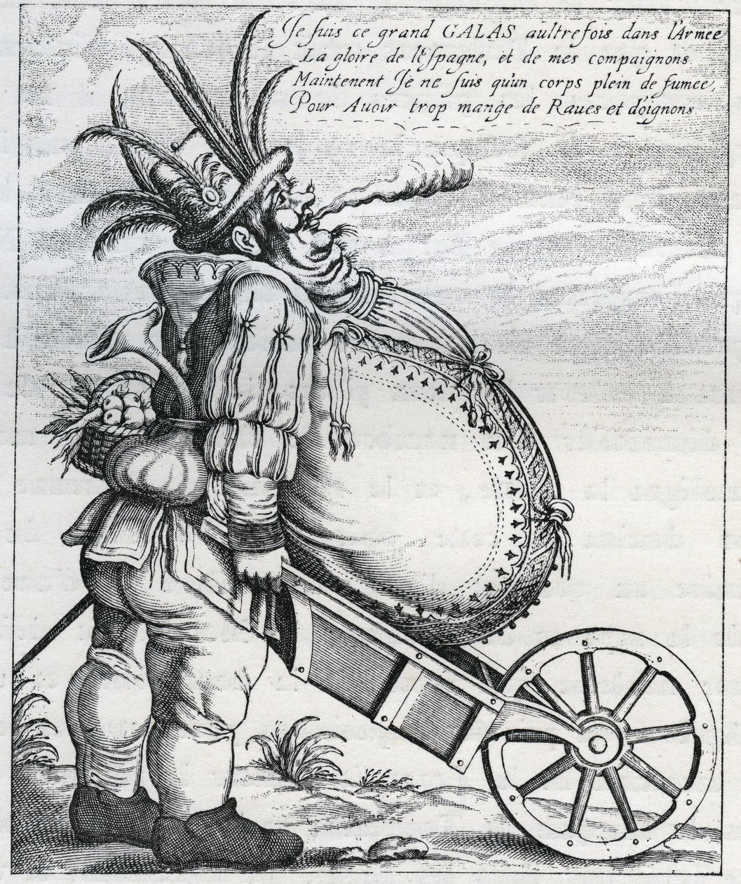 Satire Against Matthias Gallas, General of the Imperial Army During the Thirty Years