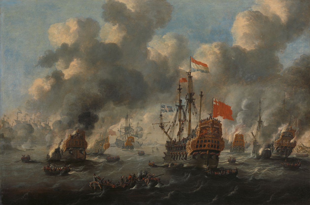 The Dutch Raid on the Medway by Anonymous Anonymous