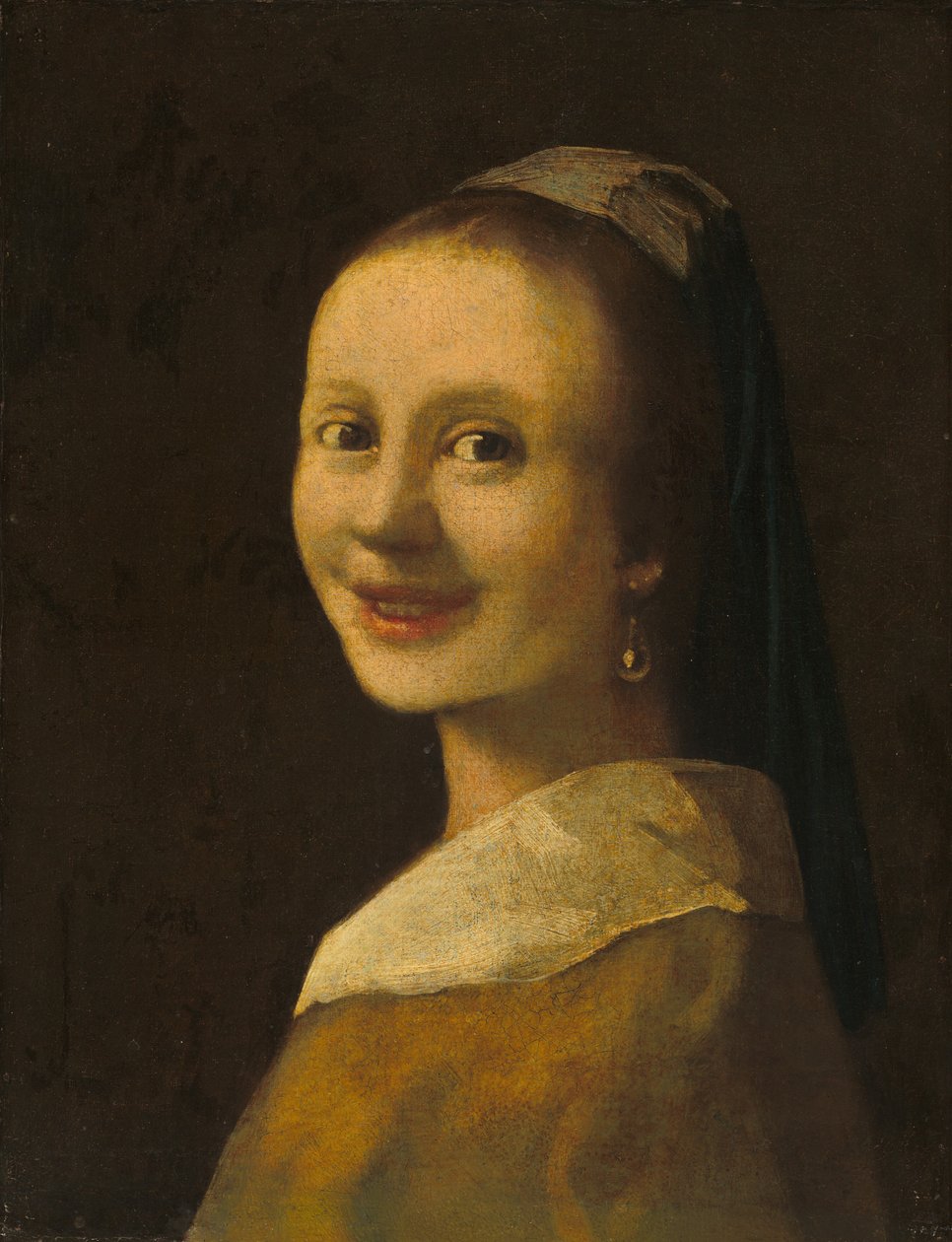 The Smiling Girl by Anonymous Anonymous