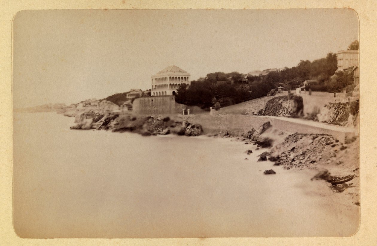 The City of Marseille and Its Surroundings circa 1885-1890: The Corniche Road, Private Collection by Anonymous Anonymous