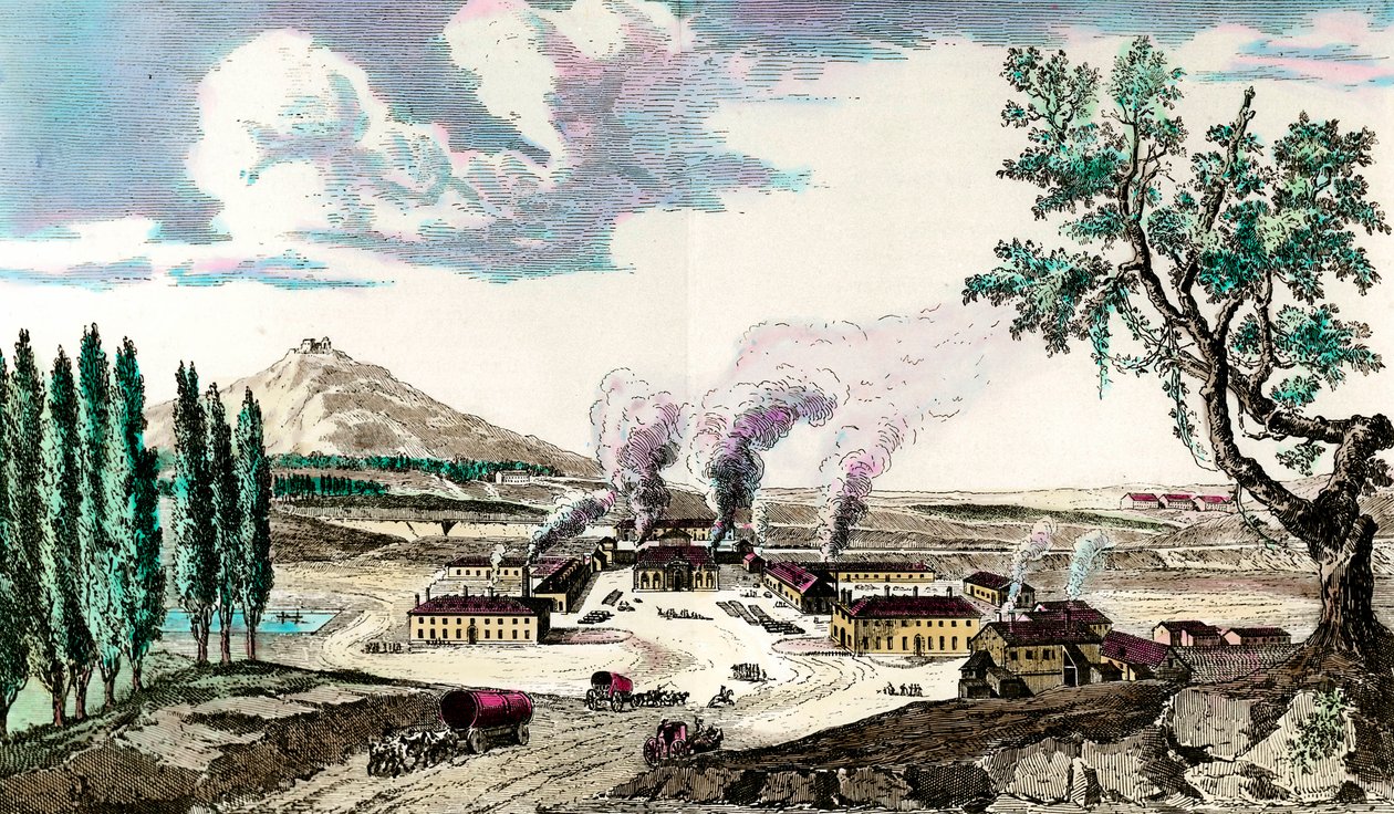 The Royal Foundry at the Creusot by Anonymous Anonymous