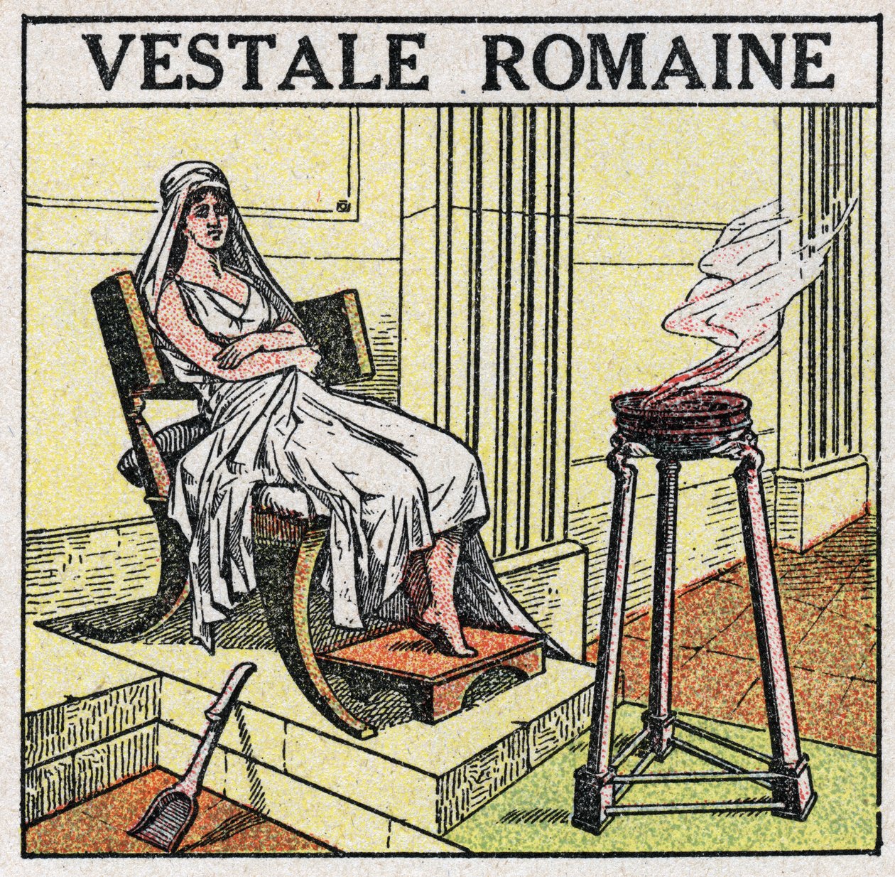 The sources of light: a vestal in the Roman Empire to maintain a sacred fire that must never be extinguished by Anonymous Anonymous