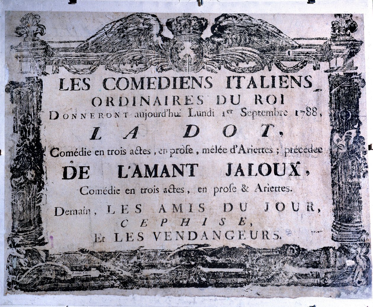 Theatre Poster Presenting The Dot and The Jealous Lover by Anonymous Anonymous