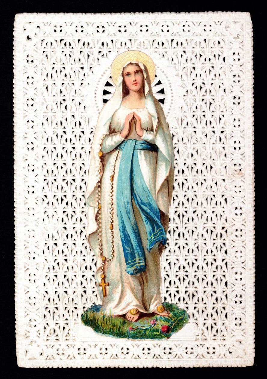 Virgin Mary (pious image) by Anonymous Anonymous