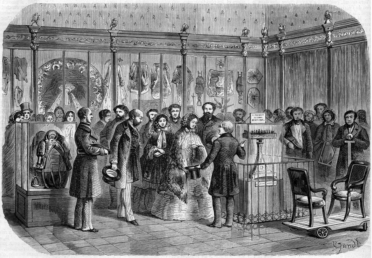 Visit of Sophie of Württemberg (1818-1879), Queen of Holland, to Paris by Anonymous Anonymous