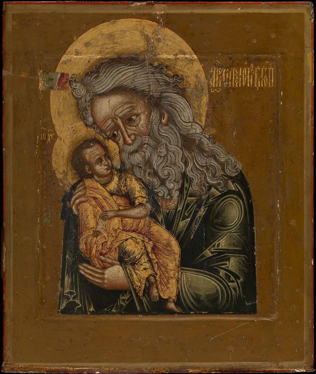 Simeon the God-Receiver, 1800 by Anonymous Russian icon painter